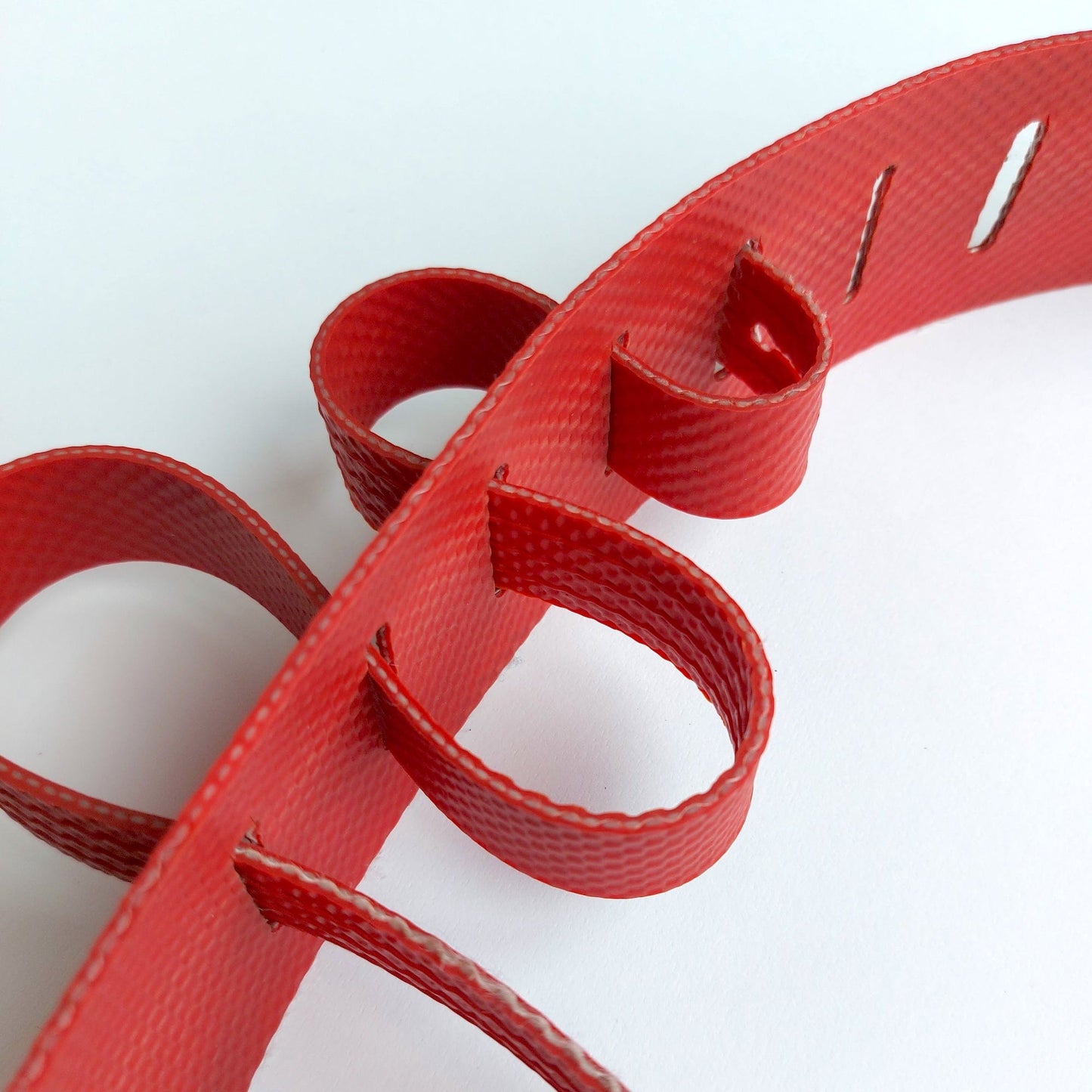 Big Red Adjustable Guitar Strap