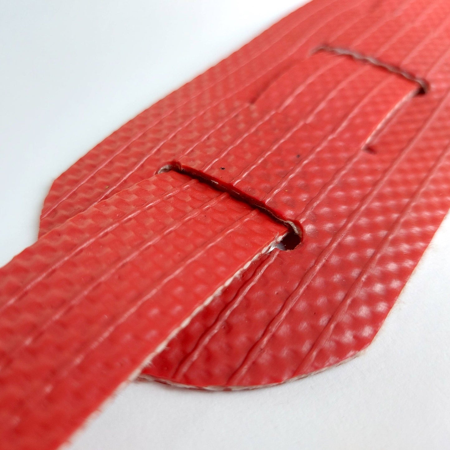Big Red Adjustable Guitar Strap